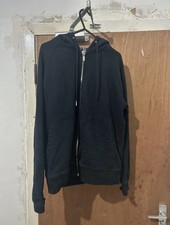 Black Dior Zip Uo Hoodie