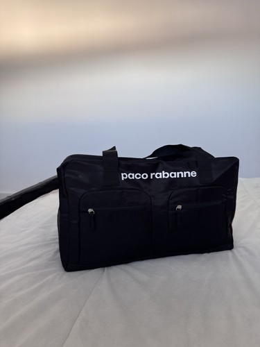 Paco rabanne black logo - black,