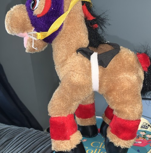 Plush nanco racehorse - nanco, brown