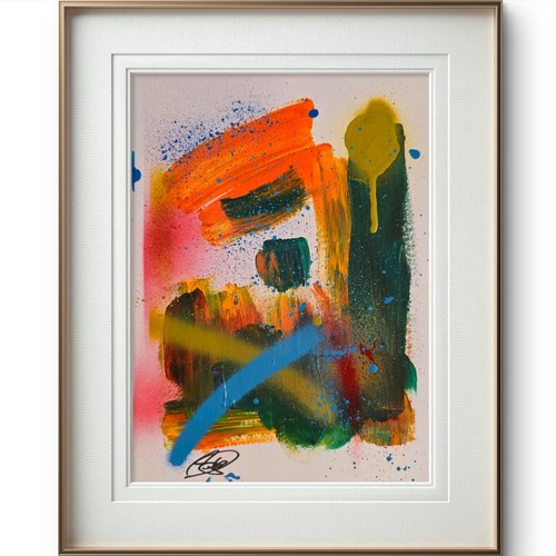 Charming abstract 20x30cm - abstract,