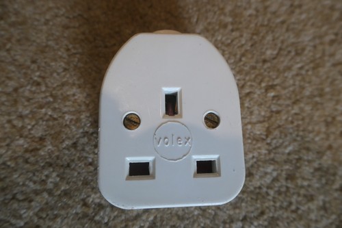 Vintage volex 13a white - vintage,