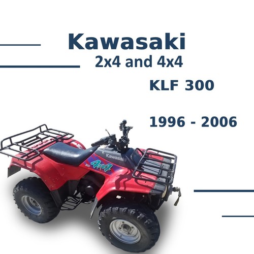 1996 2006 kawasaki bayou 300 - bayou,