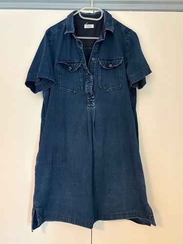 Toast denim shirt - denim, knee