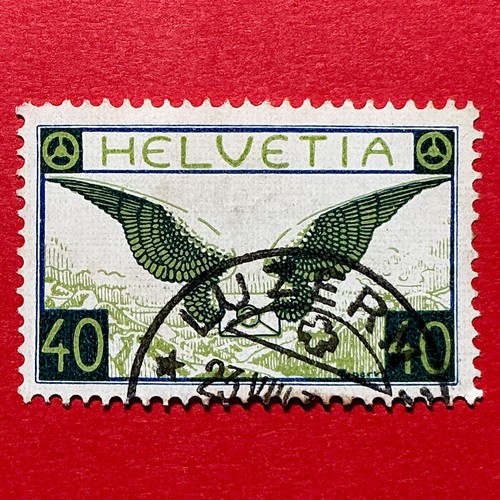 Swiss 1929 40c - airmail, stamp