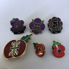 7x Collection of Enamelled Badges - see photos 