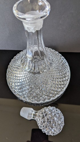 Vintage pressed glass - vintage, ship's