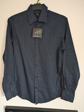 Jeff Banks London Mens Shirt Pure Cotton New With Tag's Size S Spare Bones...