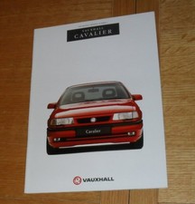 Vauxhall Cavalier Brochure