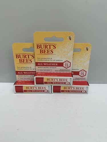 Lip balm burt bees all - x3,