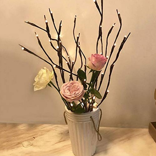 Led lighted twig branches - -led,