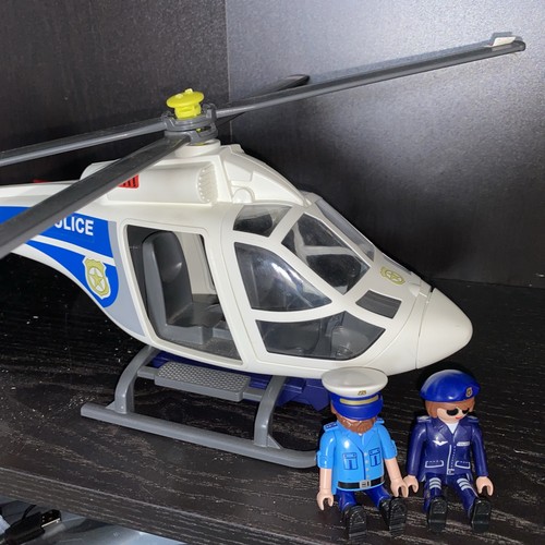 Playmobil police helicopter - police,