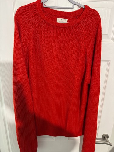Primark men red knit - primark,