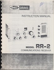 Drake RR-2 Receiver Manual