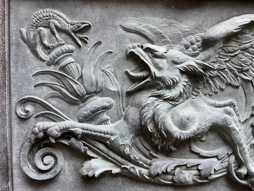 Decorative plaster cast wall - decorative,