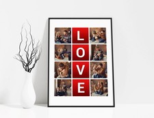 Framed LOVE Photo Art –