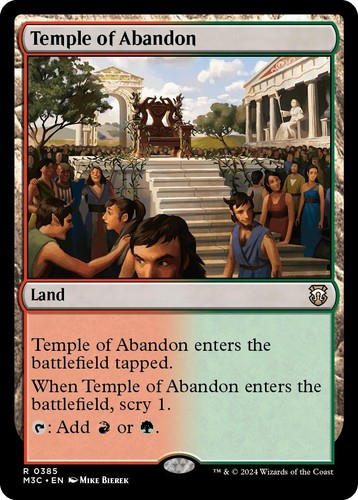 Temple abandon 385 - abandon, (nm)
