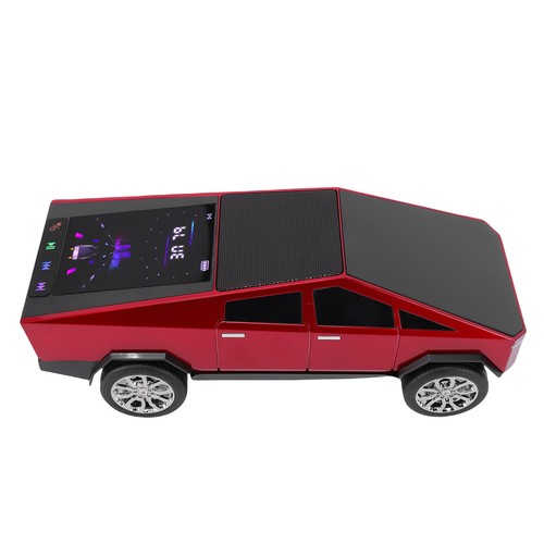 Red pickup truck speaker - red, with
