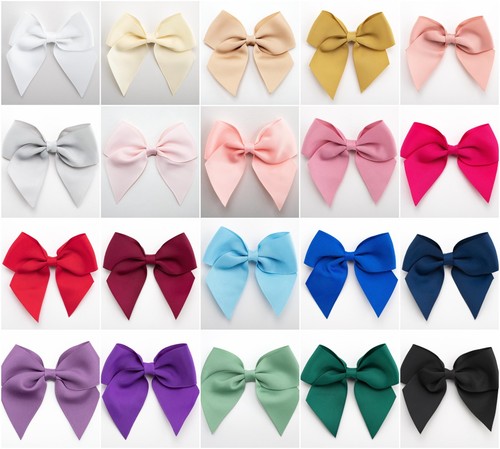 Large grosgrain bows 10cm self - bows,