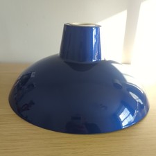 Blue Metal Industrial Light