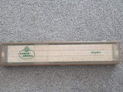 Faber castell slide rule - faber,