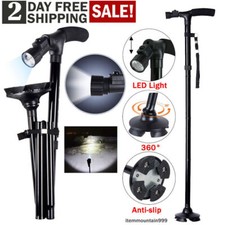 Folding Walking Stick with LED