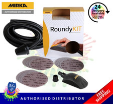 Mirka Roundy Hand Sanding Block Kit 150mm with Abranet Discs P120, P180 and P240