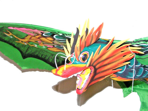 Large balinese dragon - dragon, kite