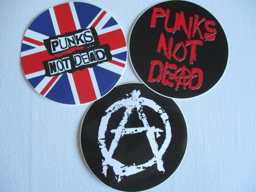 Punk vinyl sticker job lot - job,