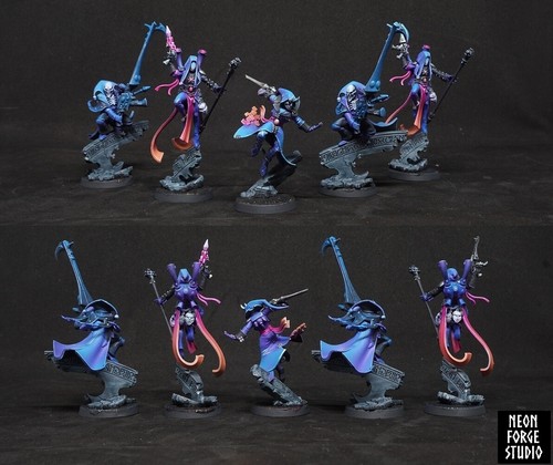 Wh40k harlequin shadowseer - 4x,