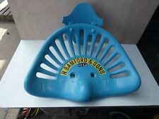 TRACTOR   IMPLEMENT   SEAT   VINTAGE   BAMFORD & SONS  1025 LION  BADGE