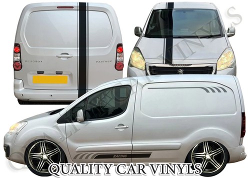 Peugeot partner racing stripes - partner,