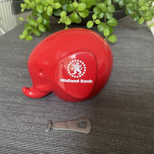 Midland bank elephant piggy - midland,