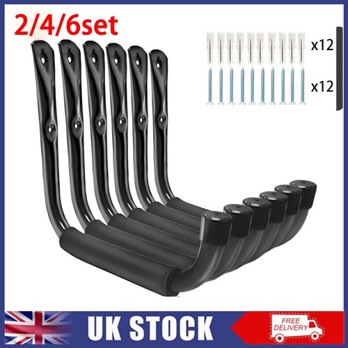 Heavy duty storage hooks - 2/4/6,