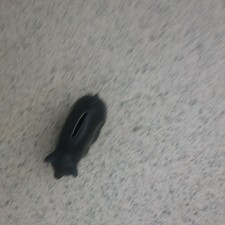 Sylvac Pottery small black pig money box No 1132