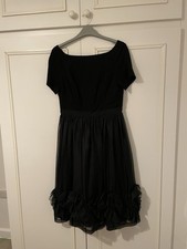 Coast Black Dress Size 10 But