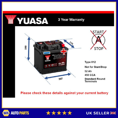 Battery fits toyota rav4 - toyota, c-hr