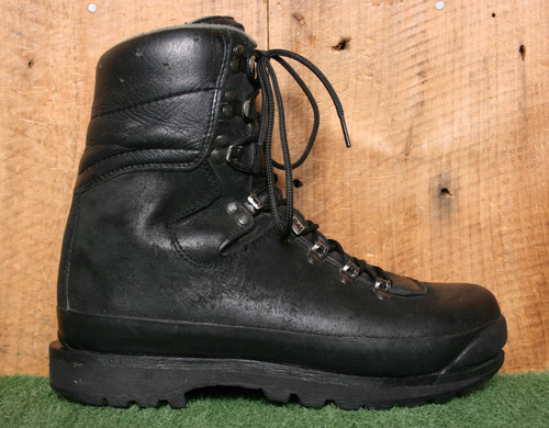 Meindl black leather german - black,