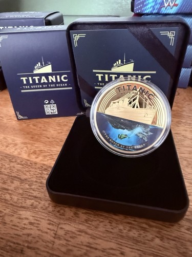 Titanic coin case - coin, in
