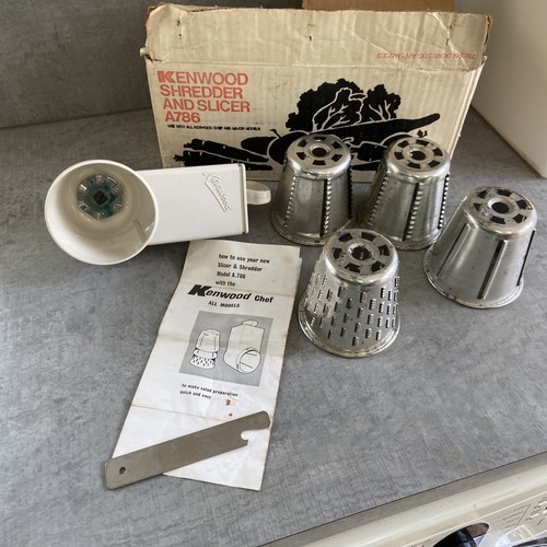 Vintage kenwood shredder - vintage,