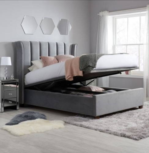 King size bed frame - size,