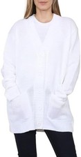 Womens Girls Plain Knitted