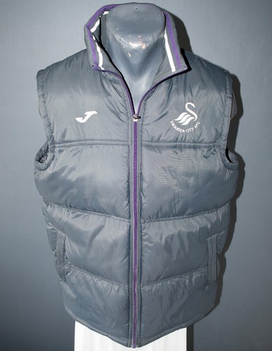 Swansea city sleeveless jacket - sleeveless,