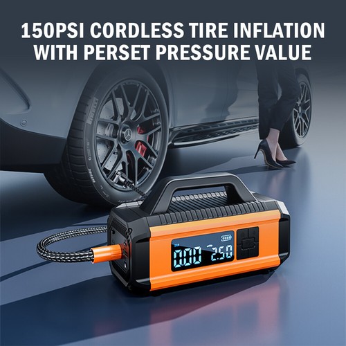 6000a car jump starter - jump, air