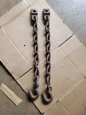 NOS Trailer Safety Chains WW2 Military Jeep Trailer M100 M101 Willys Ford G503