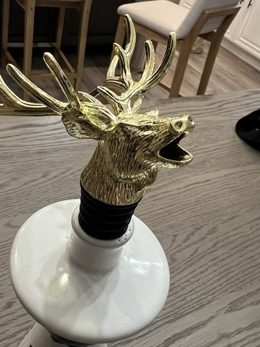 Old elk whiskey bottle - old,