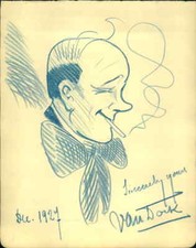 Original Cartoon Caricature By