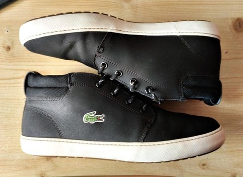 Mens lacoste boots black - mens,