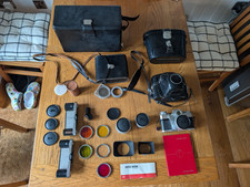 Zeiss Ikon Contarex Bullseye 35mm camera and lens kit