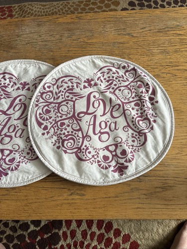 Pair aga hob lid - of,