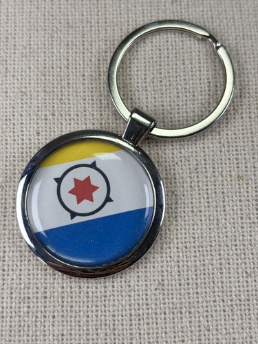 Bonaire flag keyring - bonaire,
